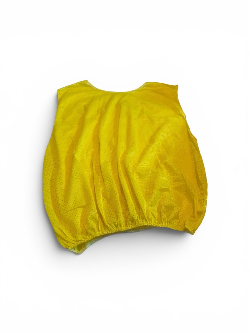 Yellow Mesh Training Jersey Vest
